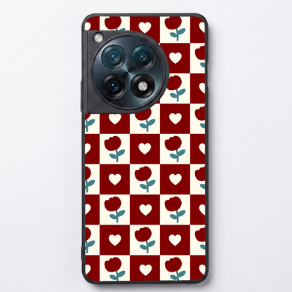 Rose Blocks Metal Back Case for Oneplus 11R