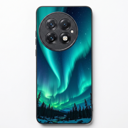 Aurora Borealis Metal Back Case for Oneplus 13