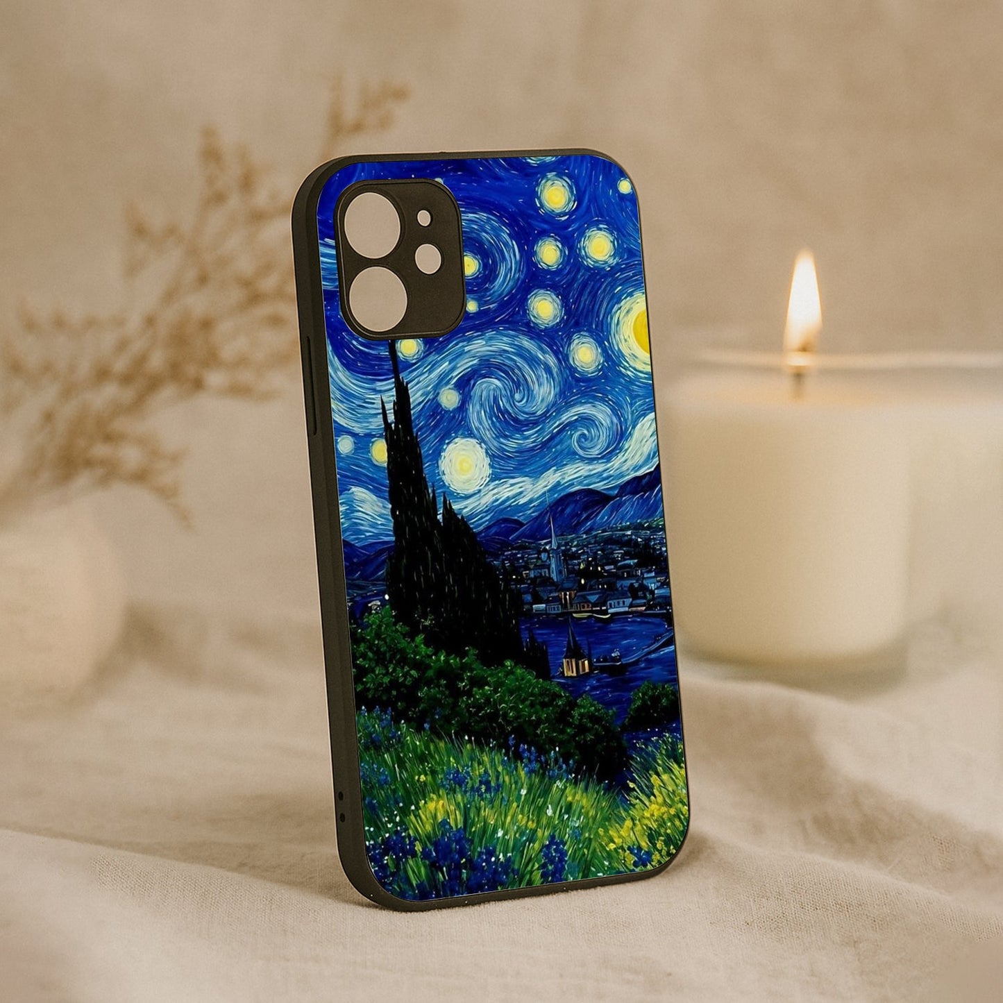 Skynic Metal Back Case for Apple Iphone 12