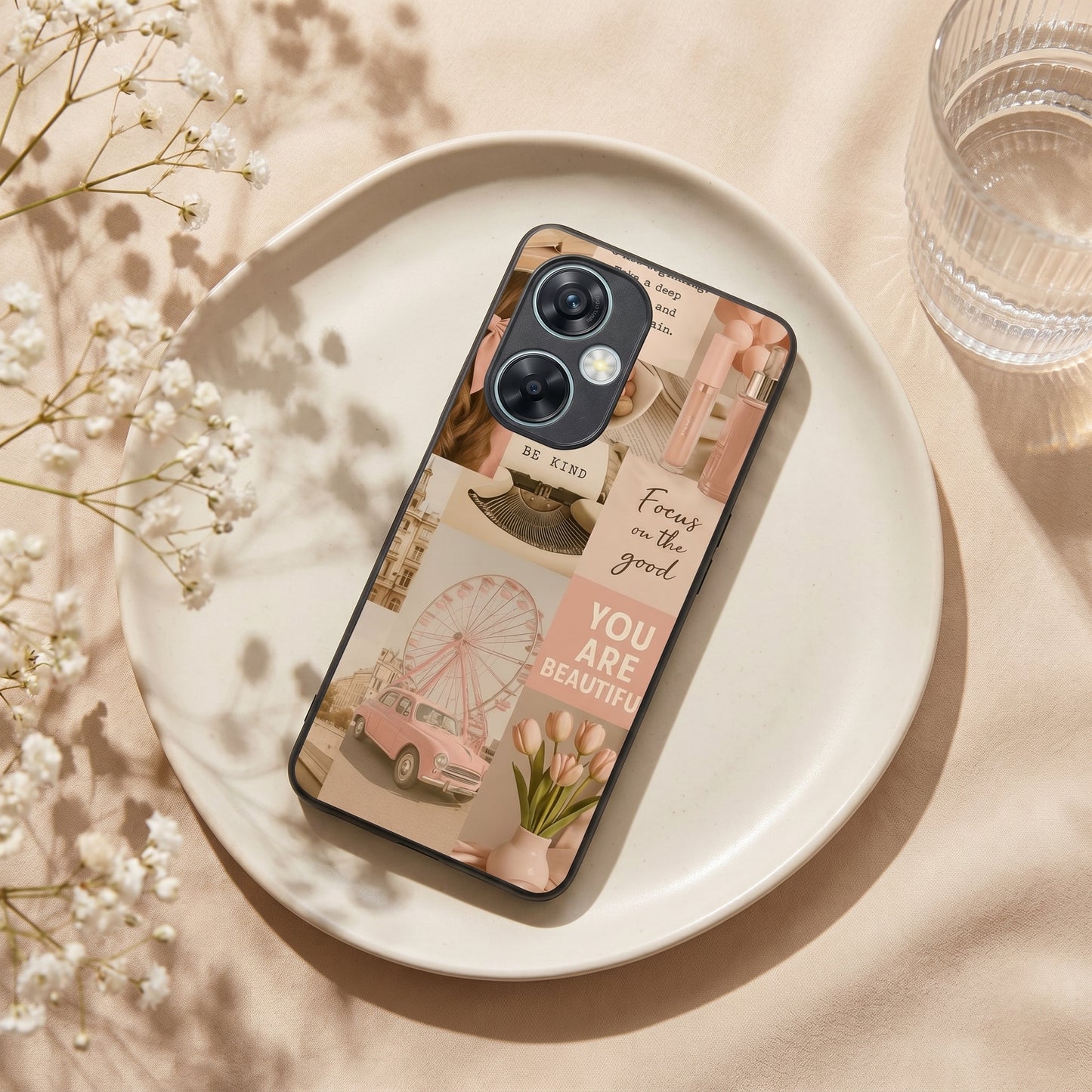 Girlie Pop Metal Back Case for Oneplus NORD CE 3 LITE 5G