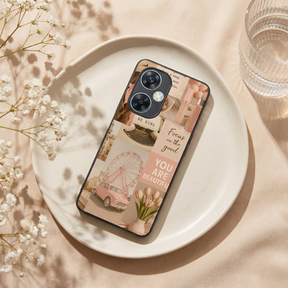 Girlie Pop Metal Back Case for Oneplus NORD CE 3 LITE 5G