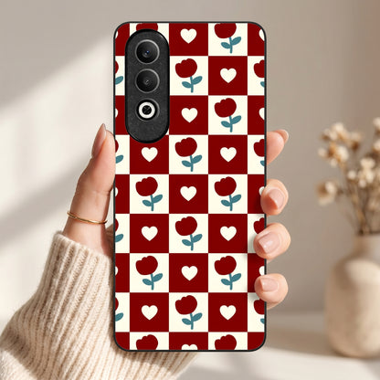 Rose Blocks Metal Back Case for Oneplus NORD CE 4 5G