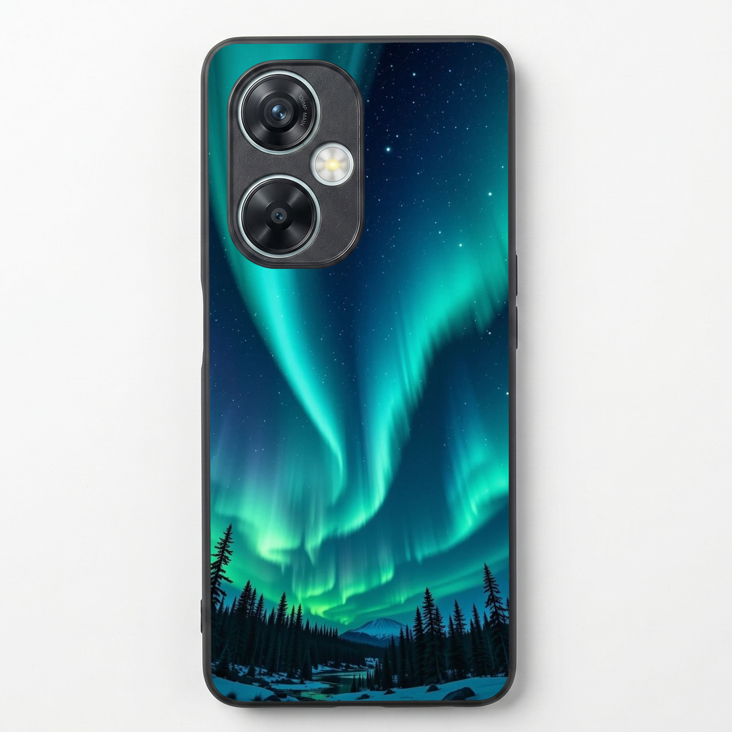 Aurora Borealis Metal Back Case for Oneplus NORD CE 3 LITE 5G