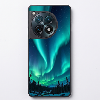 Aurora Borealis Metal Back Case for Oneplus 11R