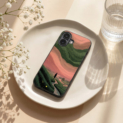 Velvet Petals Metal Back Case for Apple iPhone 17