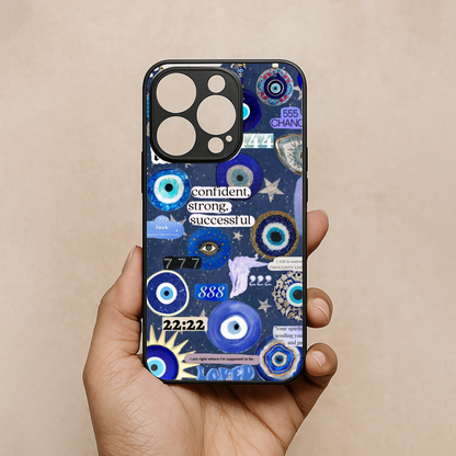 Affirmation Amulet Metal Back Case for Apple Iphone 14 Pro Max