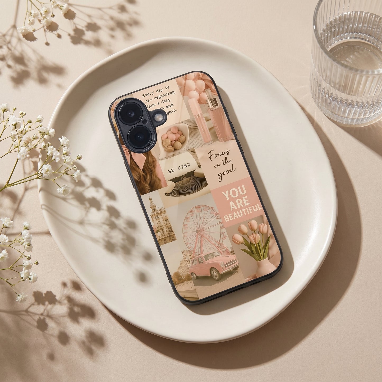Girlie Pop Metal Back Case for Apple iPhone 17