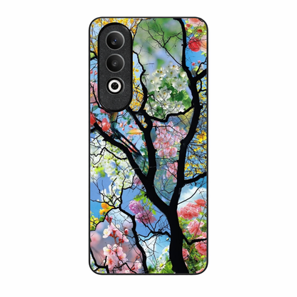Bloom Glass Metal Back Case for Oneplus NORD CE 4 5G