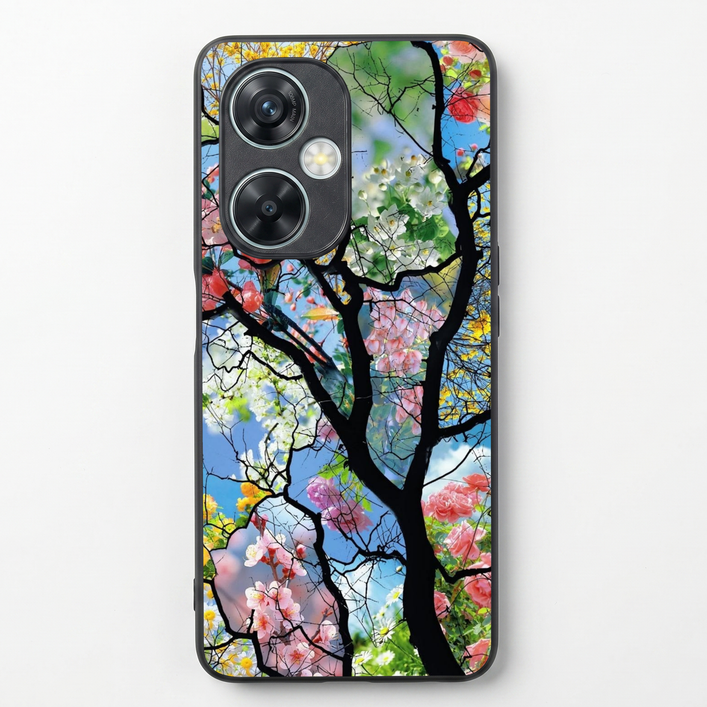 Bloom Glass Metal Back Case for Oneplus NORD CE 3 LITE 5G
