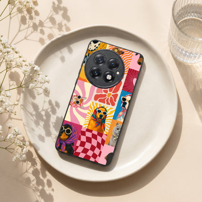 Pawpsy Metal Back Case for Oneplus 13