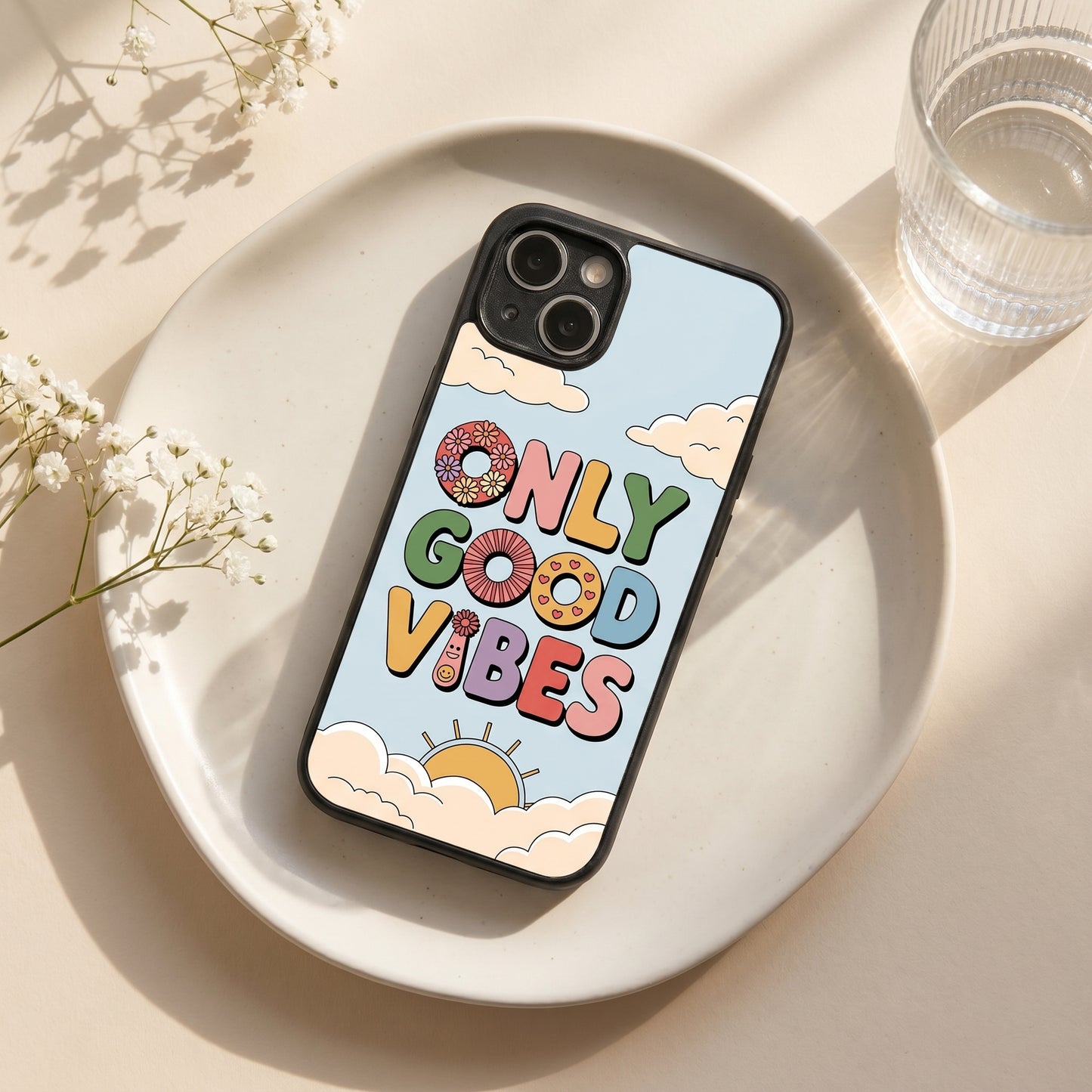 OGV Metal Back Case for Apple iPhone 14