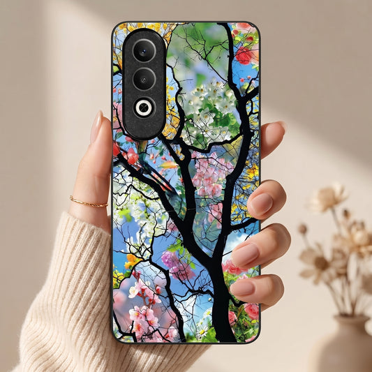 Bloom Glass Metal Back Case for Oneplus NORD CE 4 5G