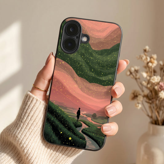 Dreamscape Metal Back Case for Apple iPhone 17