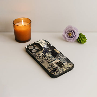 Galaxy Glaze Metal Back Case for Apple Iphone 13 Pro Max