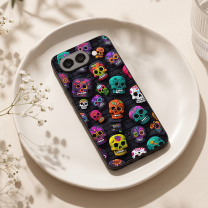Skull Pop Metal Back Case for Google Pixel 9A
