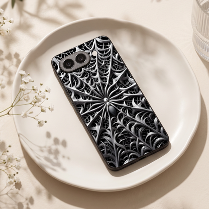 Web Trap Metal Back Case for Google Pixel 9A