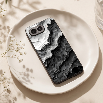 Stone Flow Metal Back Case for Google Pixel 9A