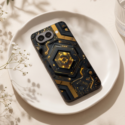 Gold Rush Metal Back Case for Google Pixel 9A