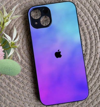 Prism Play Glossy Metal Back Case for Apple Iphone 13