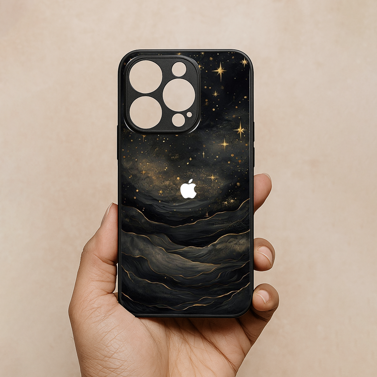 Celestial Metal Back Case for Apple iPhone