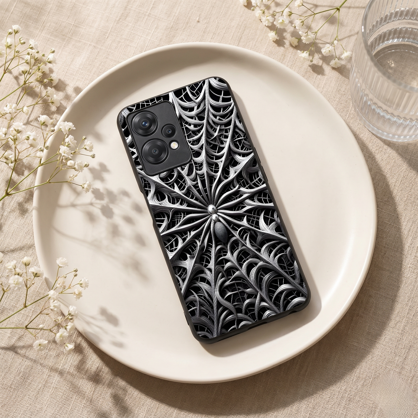 Web Trap Metal Back Case for Oneplus NORD CE 2 LITE 5G