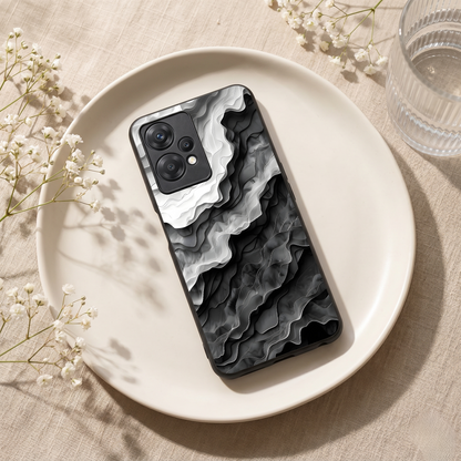 Stone Flow Metal Back Case for Oneplus NORD CE 2 LITE 5G