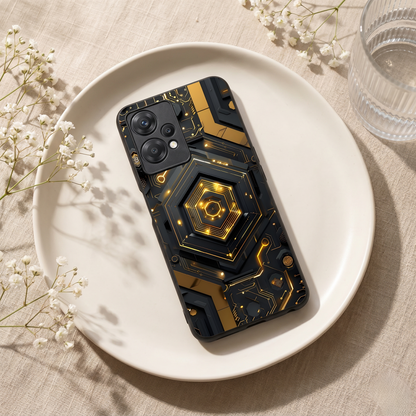 Gold Rush Metal Back Case for Oneplus NORD CE 2 LITE 5G