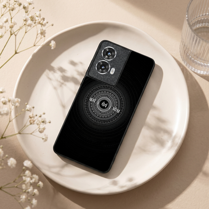 Peace Metal Back Case for Moto G85