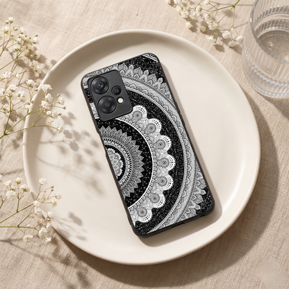 Moon Lace Metal Back Case for Oneplus NORD CE 2 LITE 5G