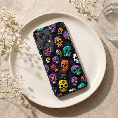 Skull Pop Metal Back Case for Oneplus NORD CE 2 LITE 5G