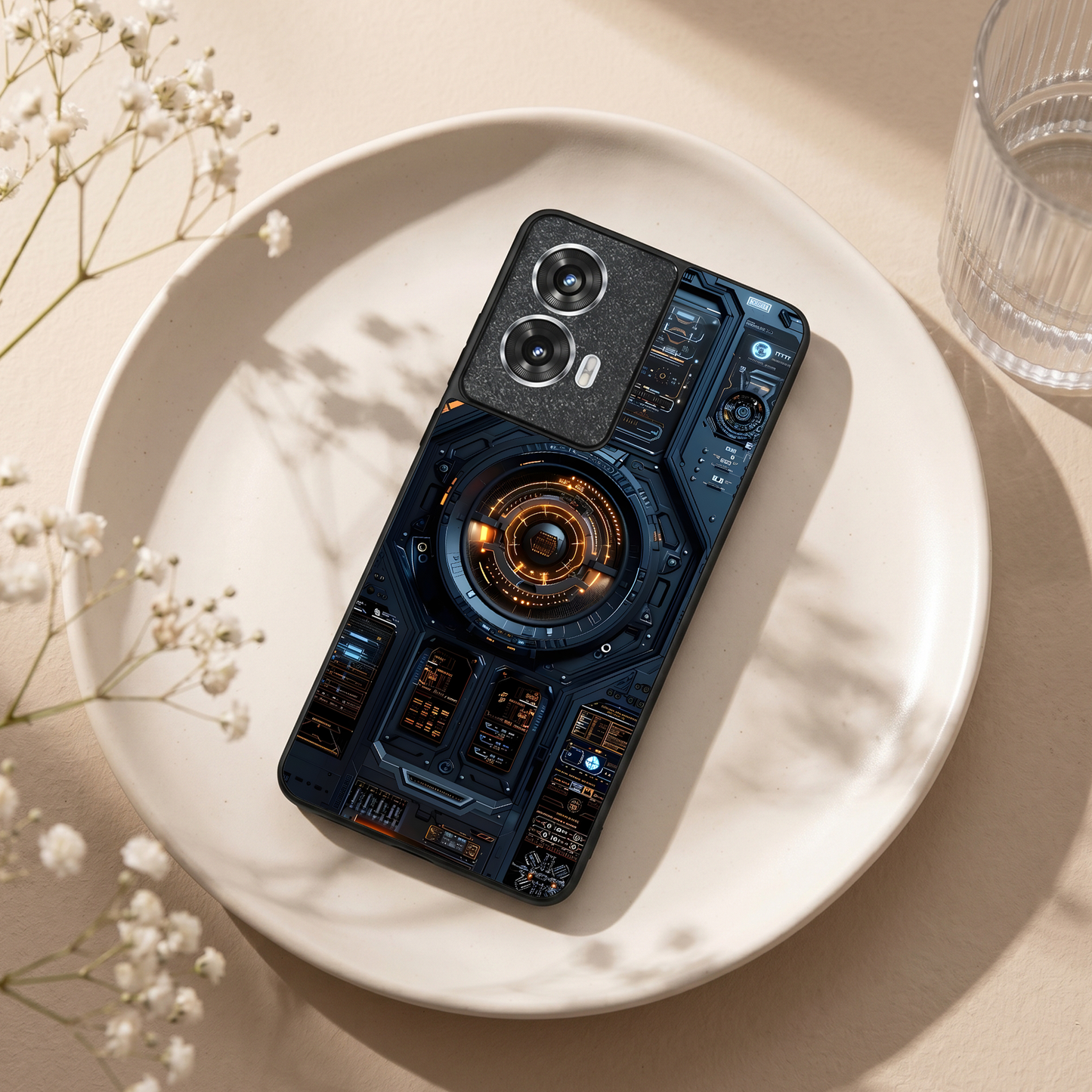 Techie Metal Back Case for Moto G96