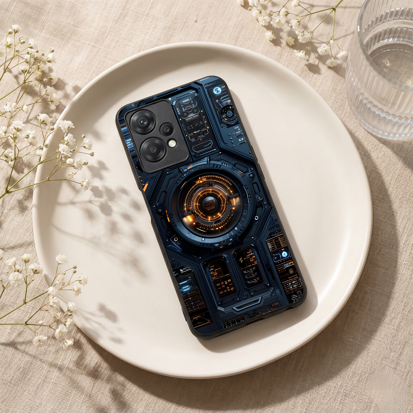 Techie Metal Back Case for Oneplus NORD CE 2 LITE 5G