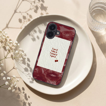 IT' girl Metal Back Case for Apple iPhone 17
