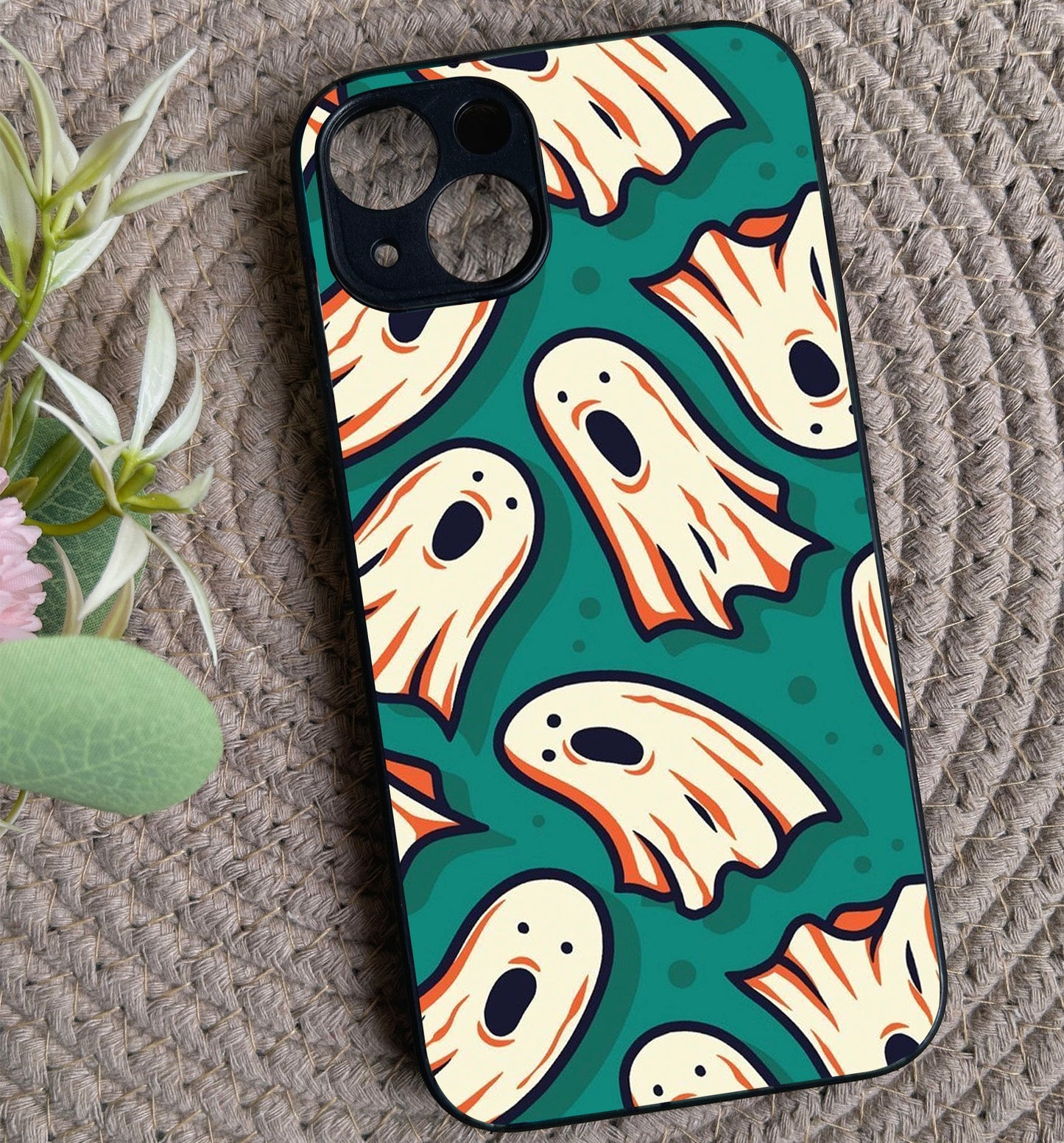 Spooky Gang Glossy Metal Back Case for Apple iPhone