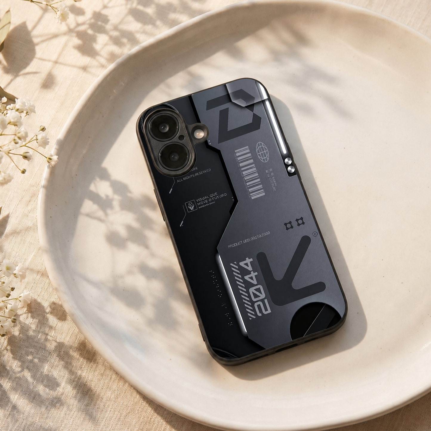 Core Metal Back Case for Apple Iphone 17