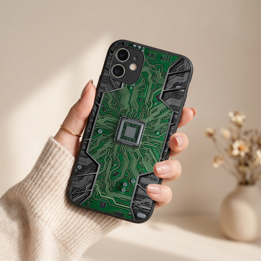 Chip Mode Metal Back Case for Apple Iphone 11