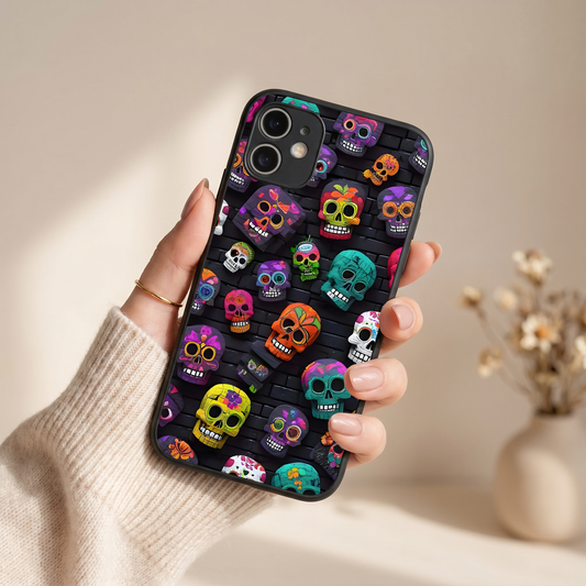 Skull Pop Metal Back Case for Apple Iphone 11