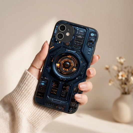 Techie Metal Back Case for Apple Iphone 11