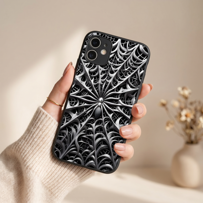 Web Trap Metal Back Case for Apple Iphone 11