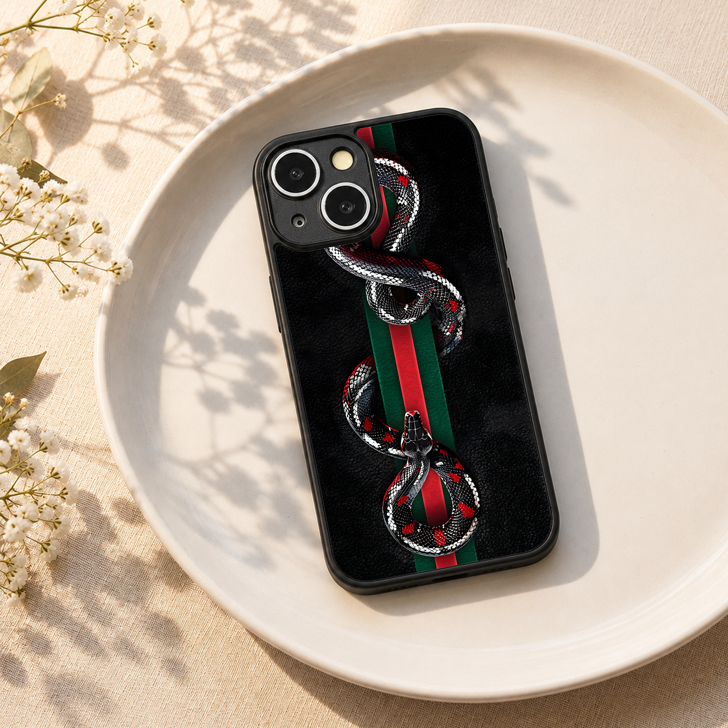Venom Ride Metal Back Case for Apple Iphone 13