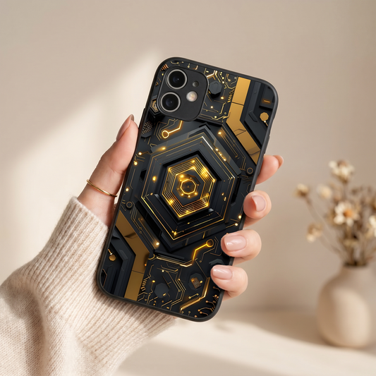 Gold Rush Metal Back Case for Apple Iphone 11
