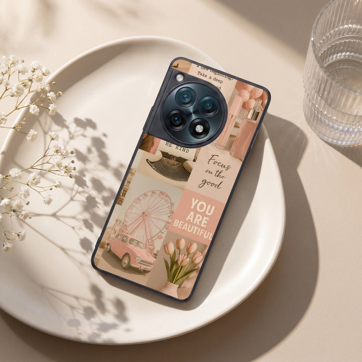 Girlie Pop Metal Back Case for Oneplus 11R