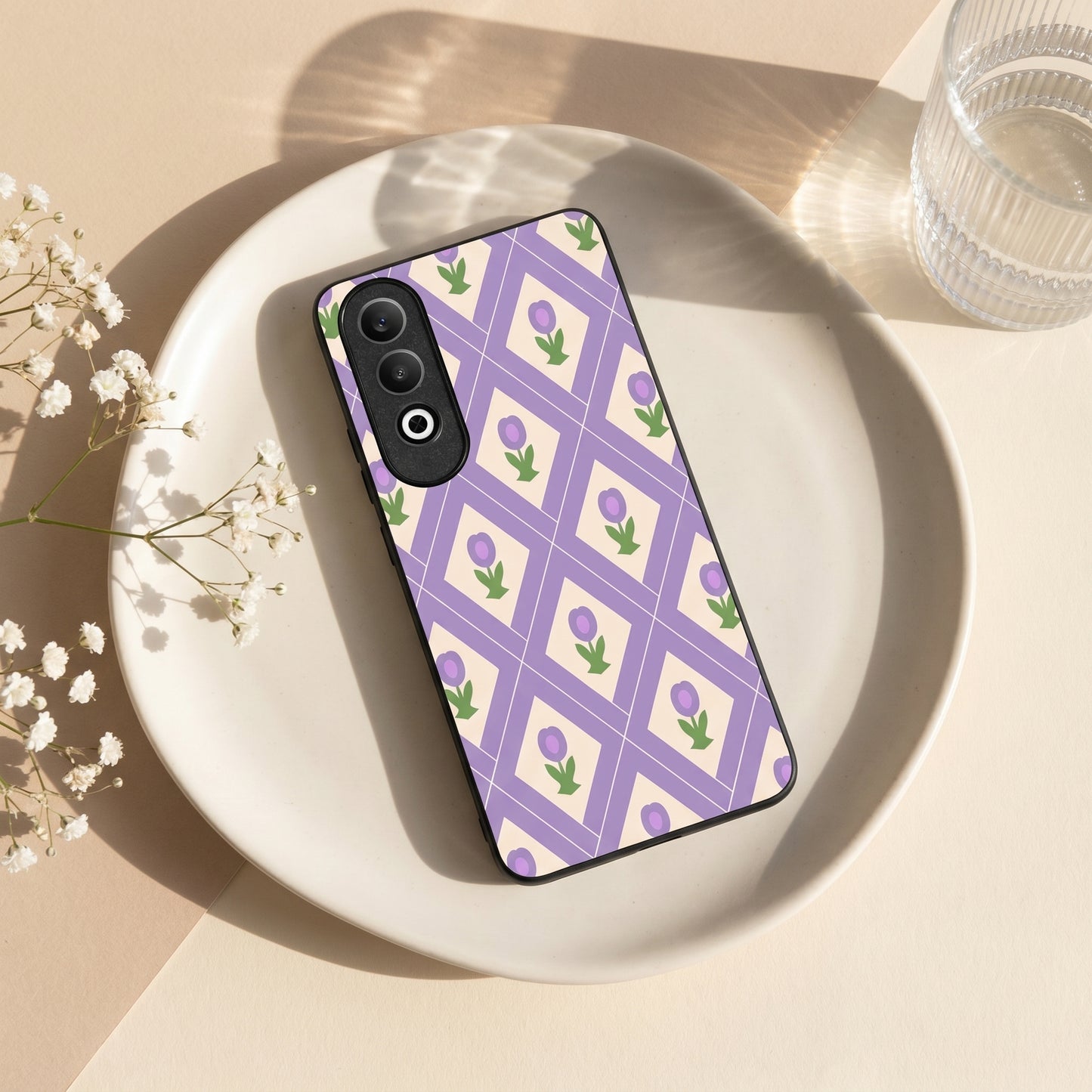 Lavulip Metal Back Case for Oneplus NORD CE 4 5G