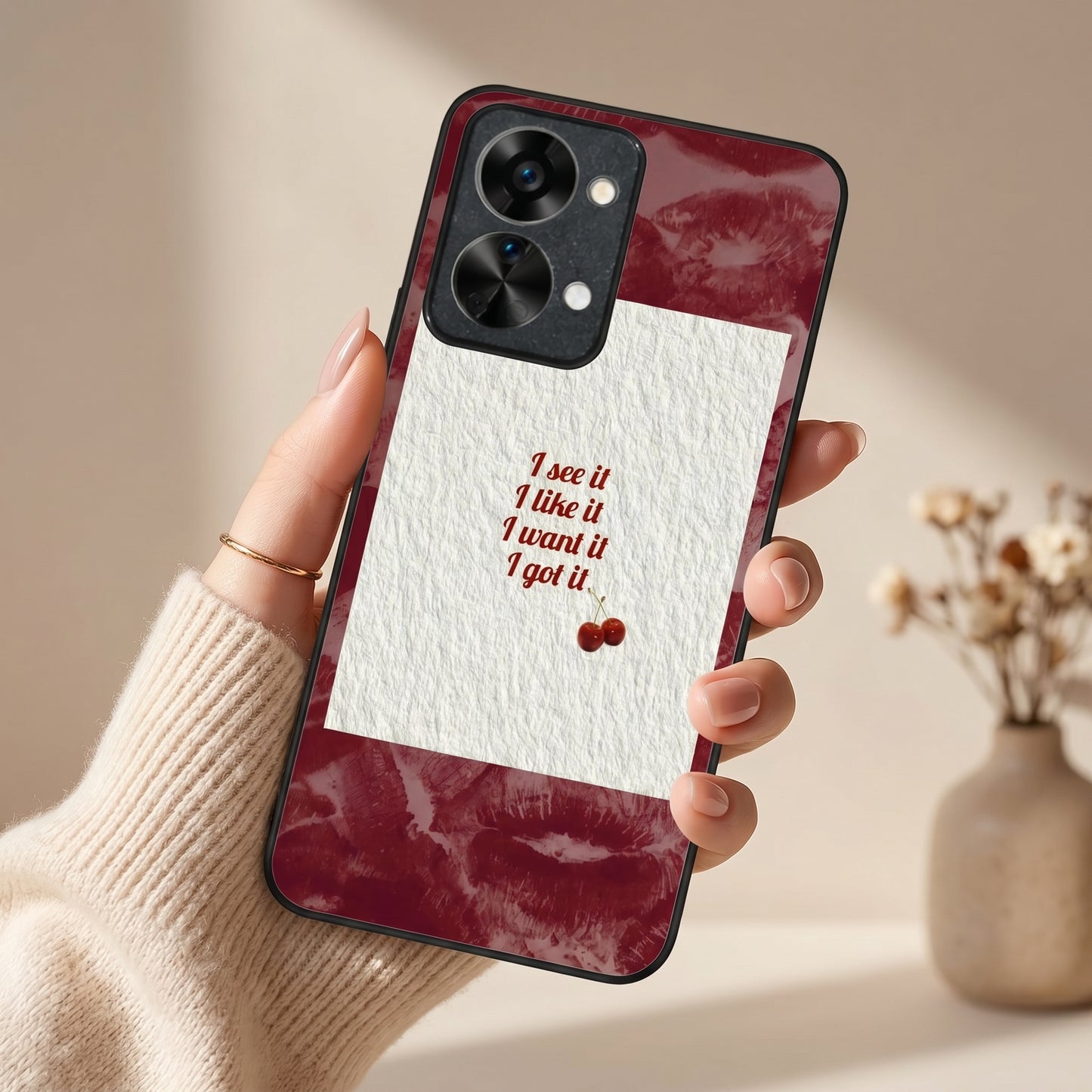 'IT' girl Metal Back Case for Oneplus NORD 2T 5G