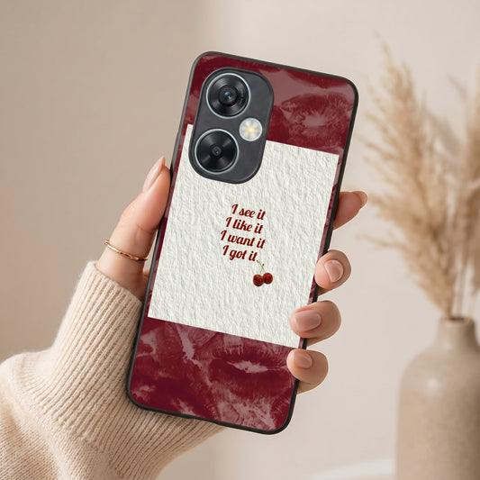'IT' girl Metal Back Case for Oneplus NORD CE 3 LITE 5G
