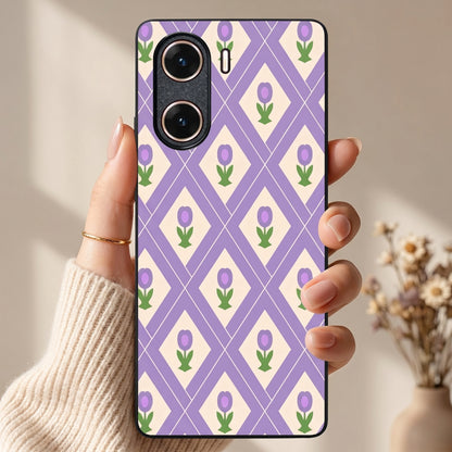 Lavulip Metal Back Case for VIVO V29E