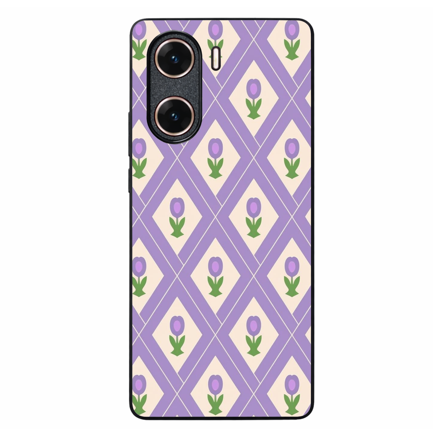 Lavulip Metal Back Case for VIVO V29E