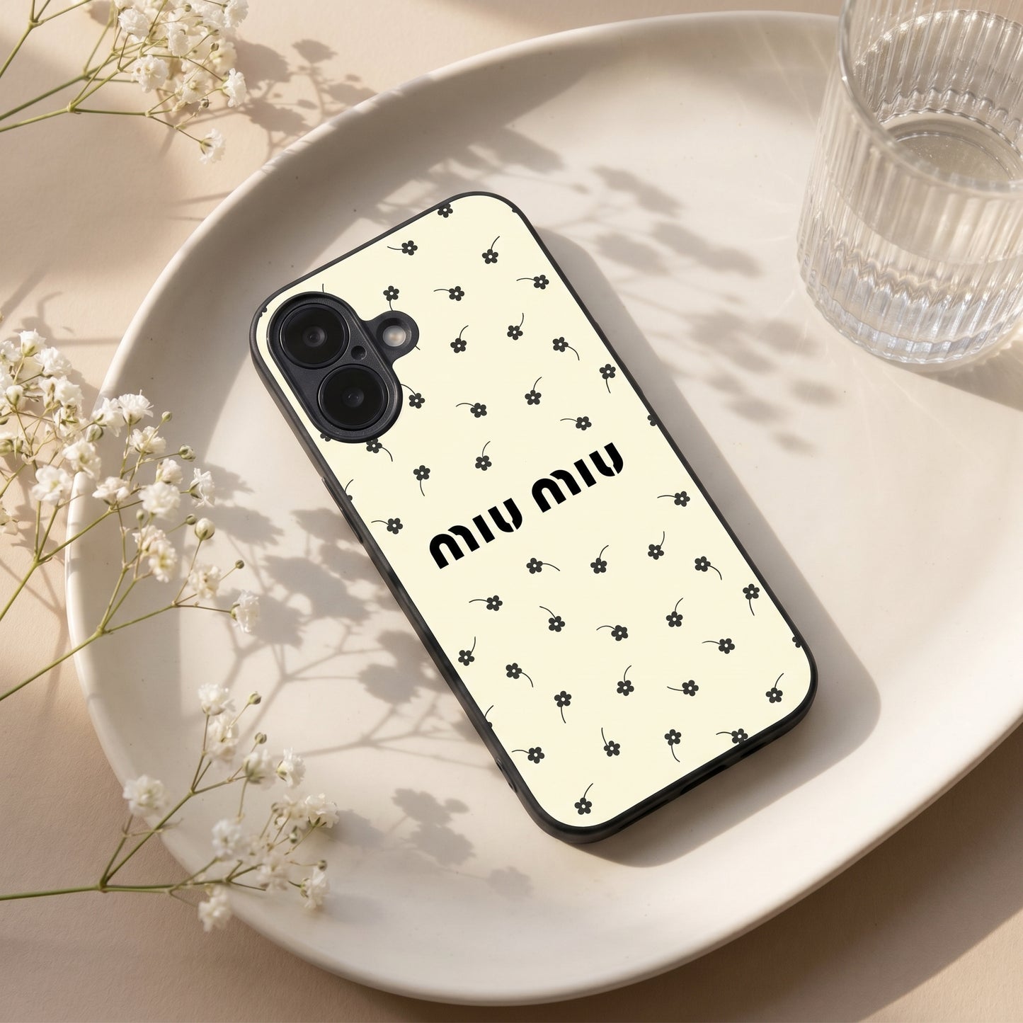 Tiny Daisies Metal Back Case for Apple iPhone 17