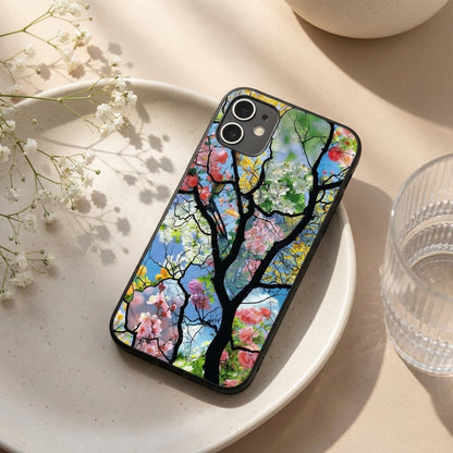Bloom Glass Metal Back Case for Apple iPhone 11