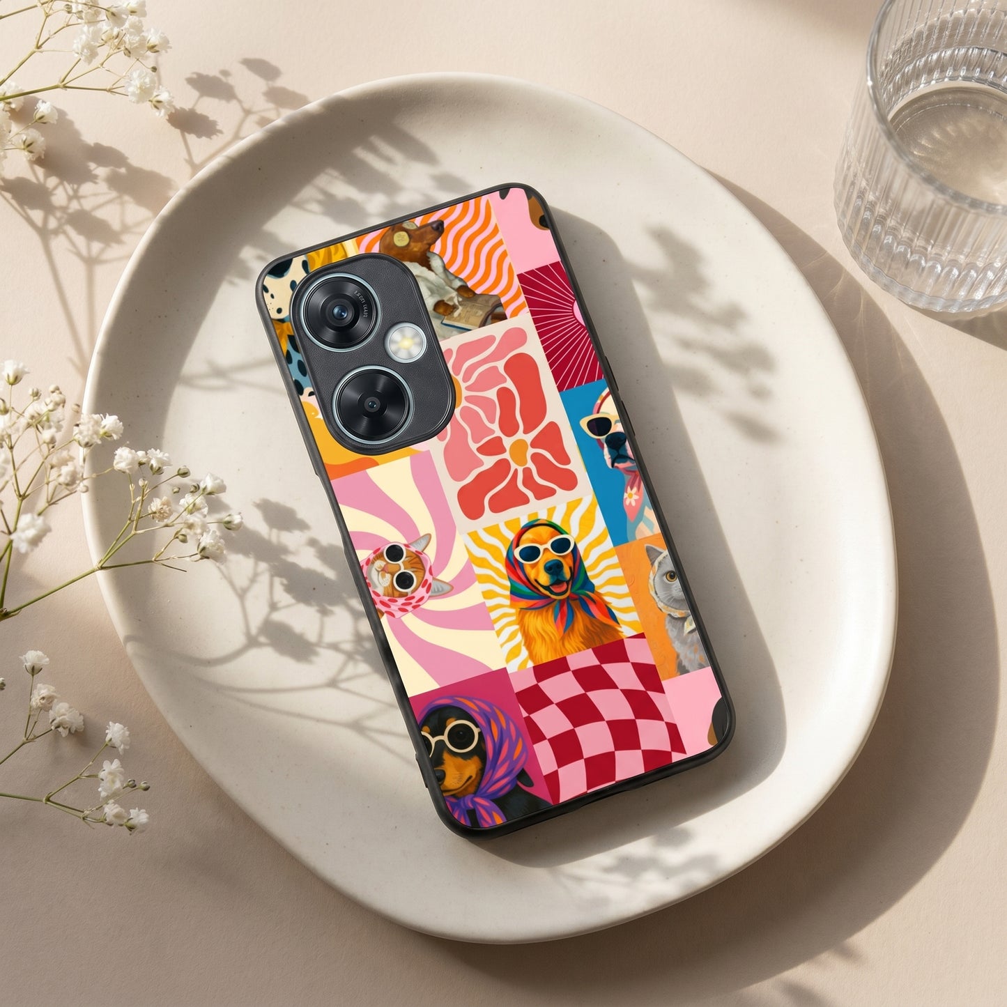 Pawpsy Metal Back Case for Oneplus NORD CE 3 LITE 5G